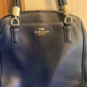 Coach New York Purse Black Color